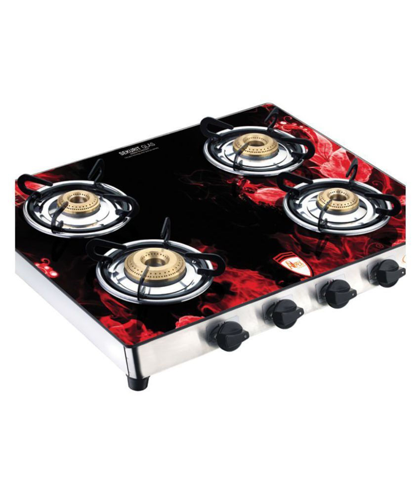 Apex Designer (R1) 4 Burner Manual Gas Stove Price in India Buy Apex