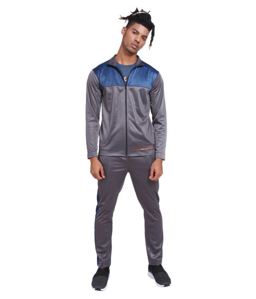 dri fit grey tracksuit