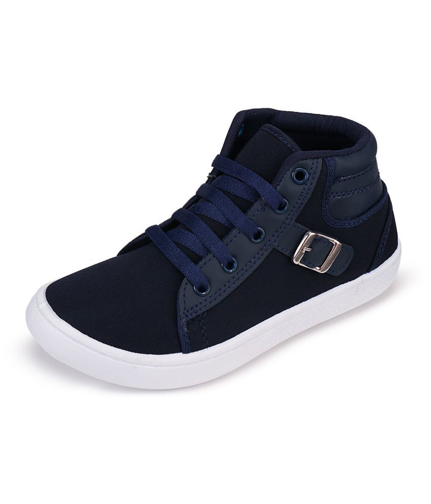 Buy Camro Mesh Blue Shoes For Kids 