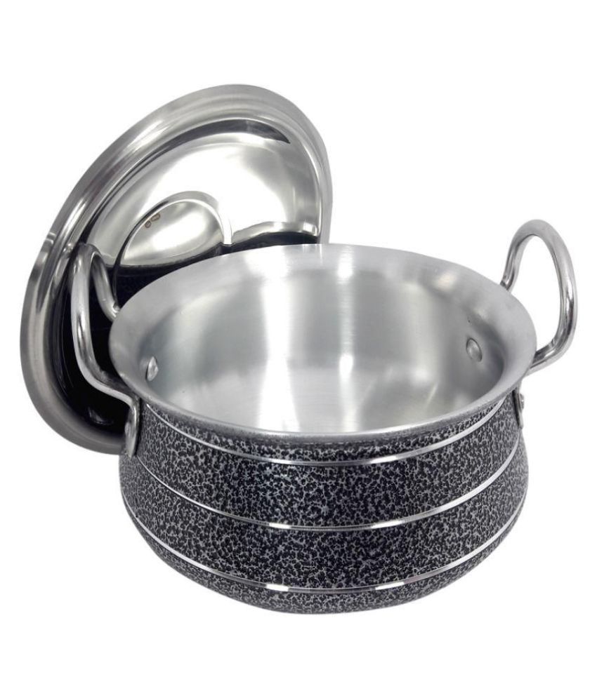     			bartan hub Cook & Serve Pot Enamle Aluminum Pot 20 cm 1500 mL