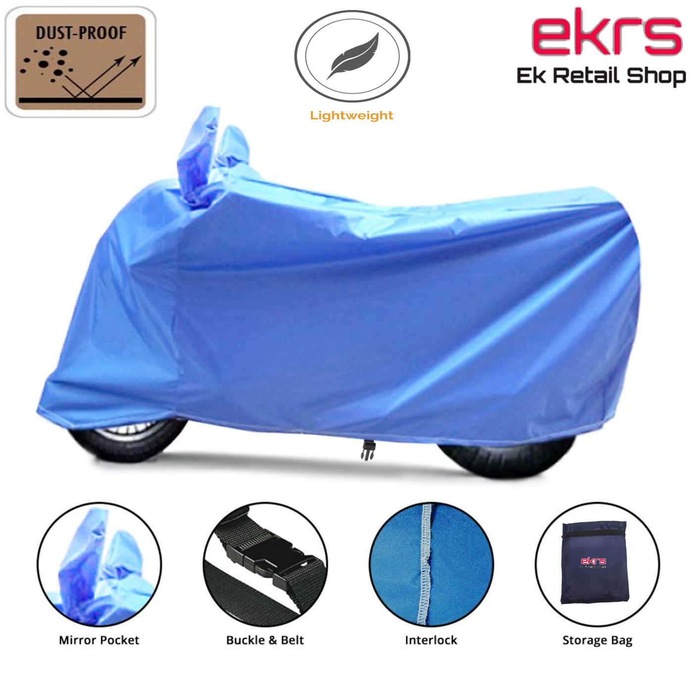 Ek Retail Shop Bike Body Cover for Monsoon - Water-Resistant, Dustproof ...