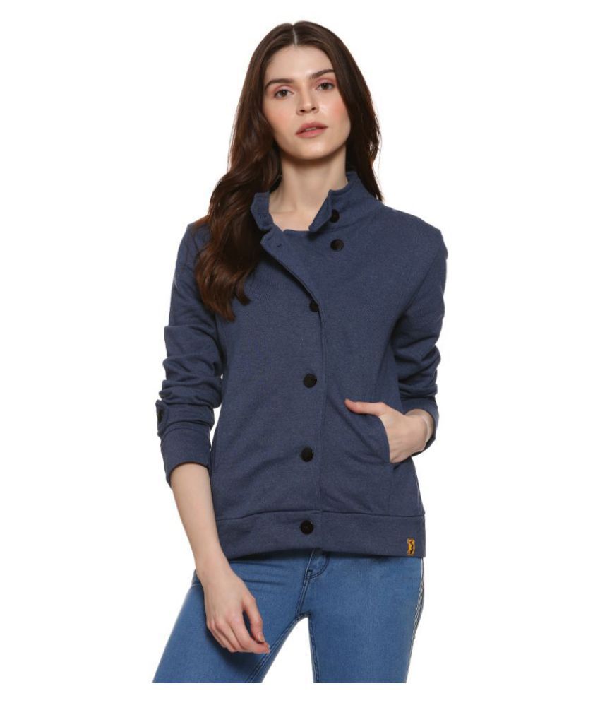     			Campus Sutra Cotton Blue Jackets