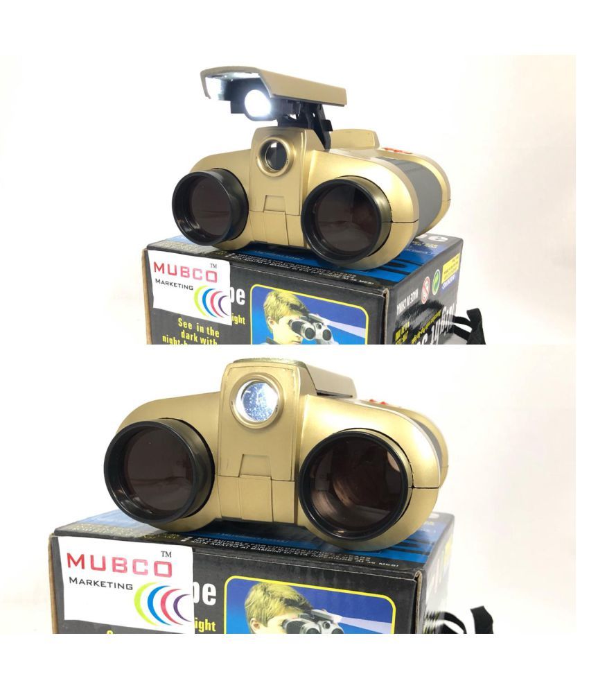 Binocular Night Scope Vision 4x30 Scope Binoculars with Light Kids