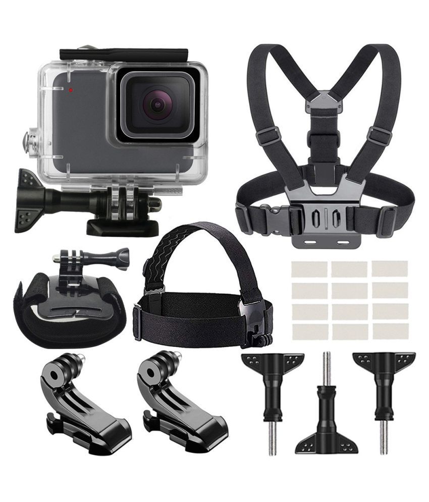 For Gopro Hero7 White Silver Waterproof Case Diving Protective
