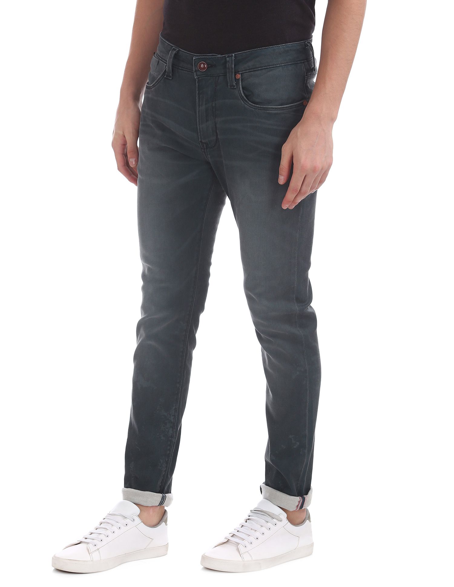 Ed Hardy Grey Slim Jeans - Buy Ed Hardy Grey Slim Jeans Online at Best ...