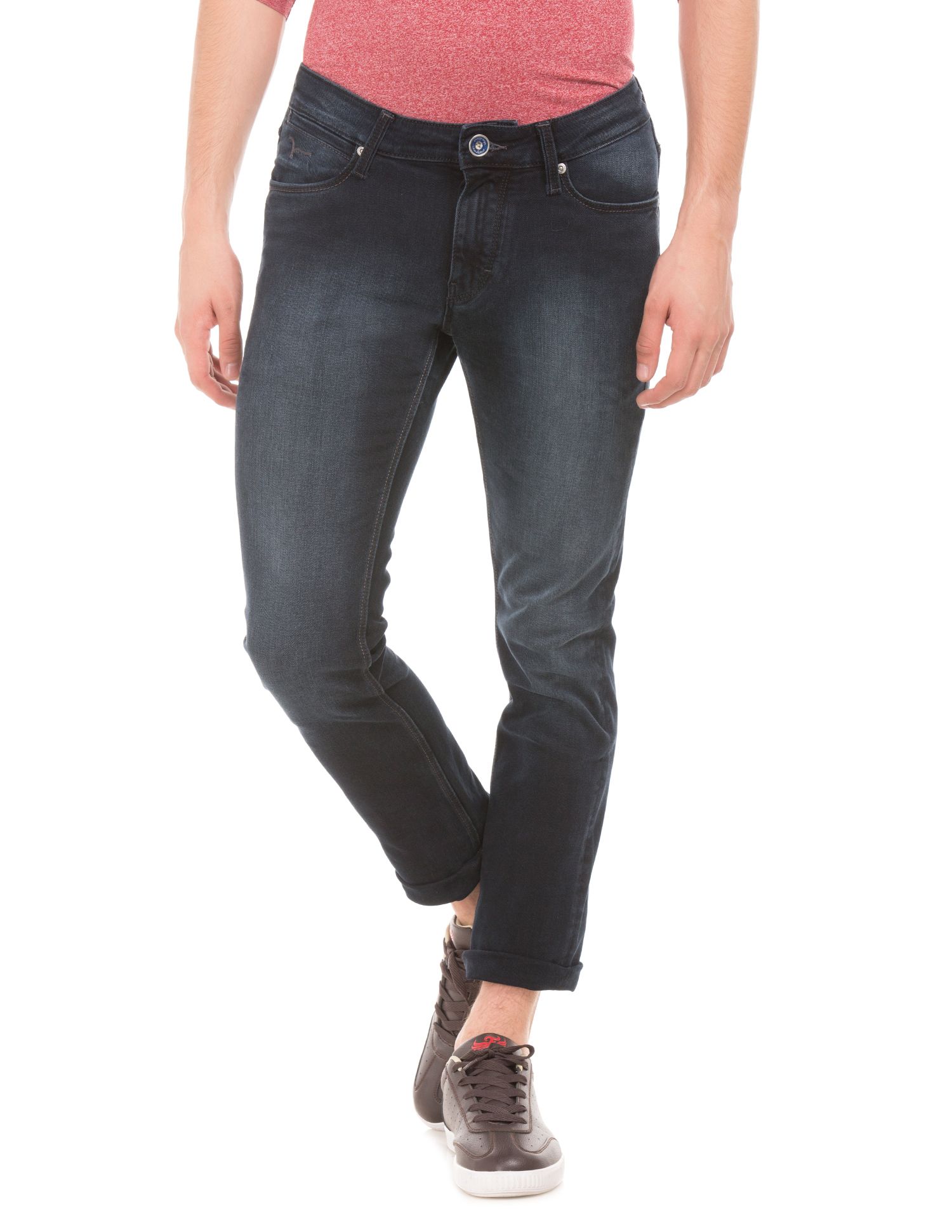 flying machine black jeans