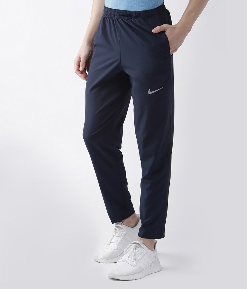 nike navy track pants