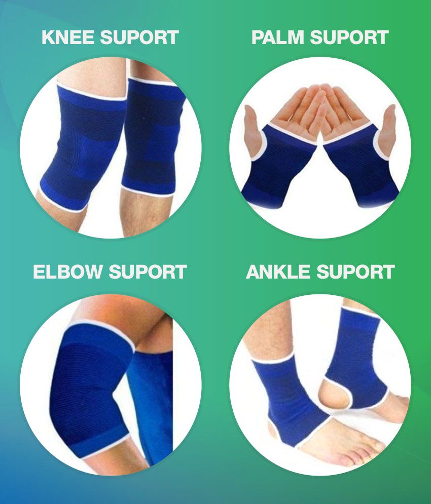 2 x KNEE,ANKLE,PALM,WRIST OR ELBOW SUPPORTS 