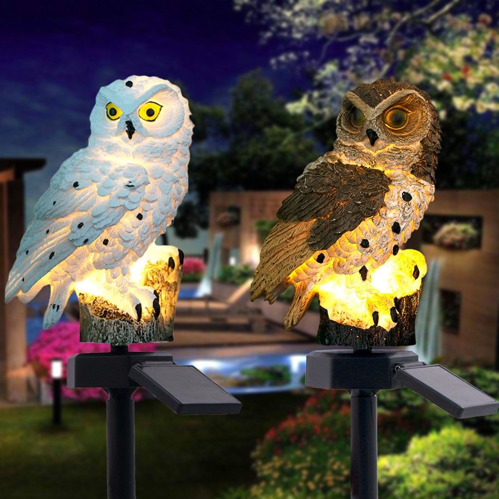 light up owl lamp