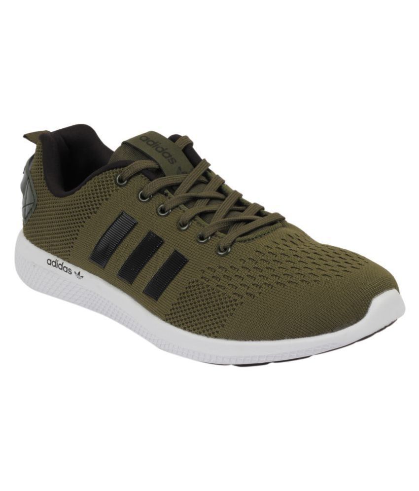  Adidas CLOUD FOAM Green  Running Shoes Buy Adidas  CLOUD  