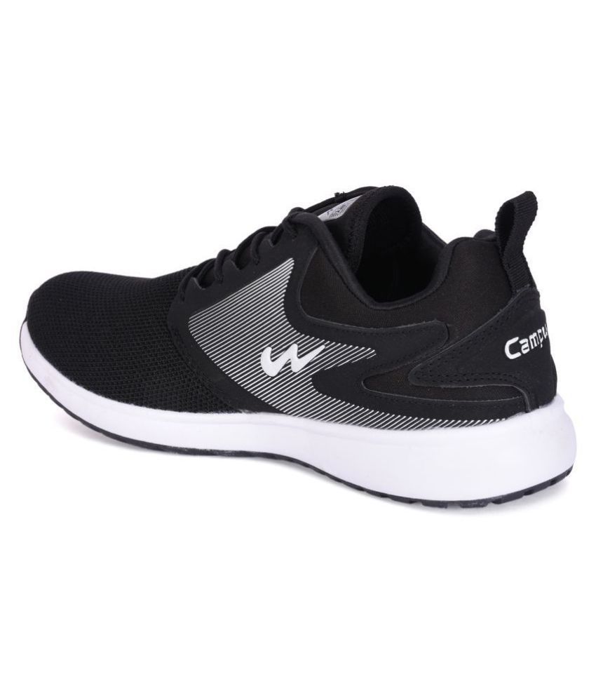 Campus GLORY Black Running Shoes - Buy Campus GLORY Black ...