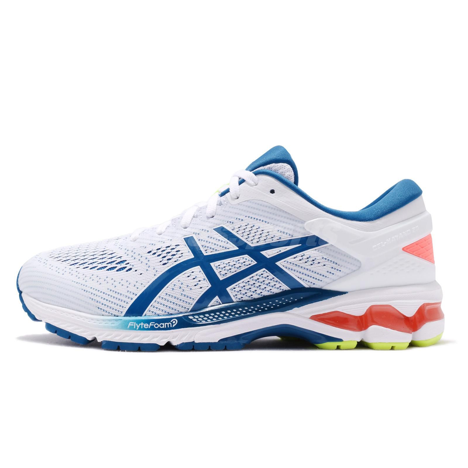 Asics Gel Kayano 26 White Running Shoes - Buy Asics Gel Kayano 26 White  Running Shoes Online at Best Prices in India on Snapdeal