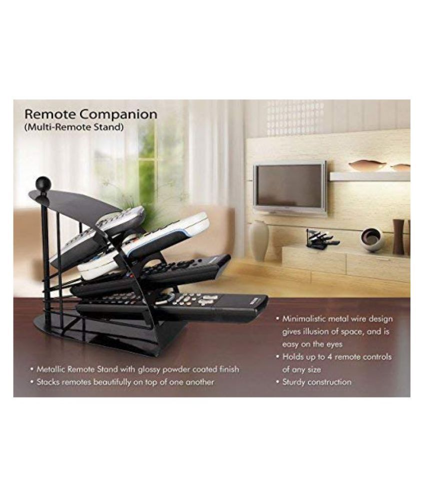 Hridaan Modern Remote Control Organizer Stand Shelf Rack Hridaan Modern Remote Control Organizer Stand Shelf Rack