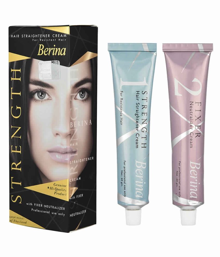 Beauty World Berina Hair Straightener Cream 60ml Hydration Booster 60