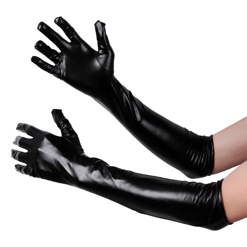 Naked Women With Latex Gloves