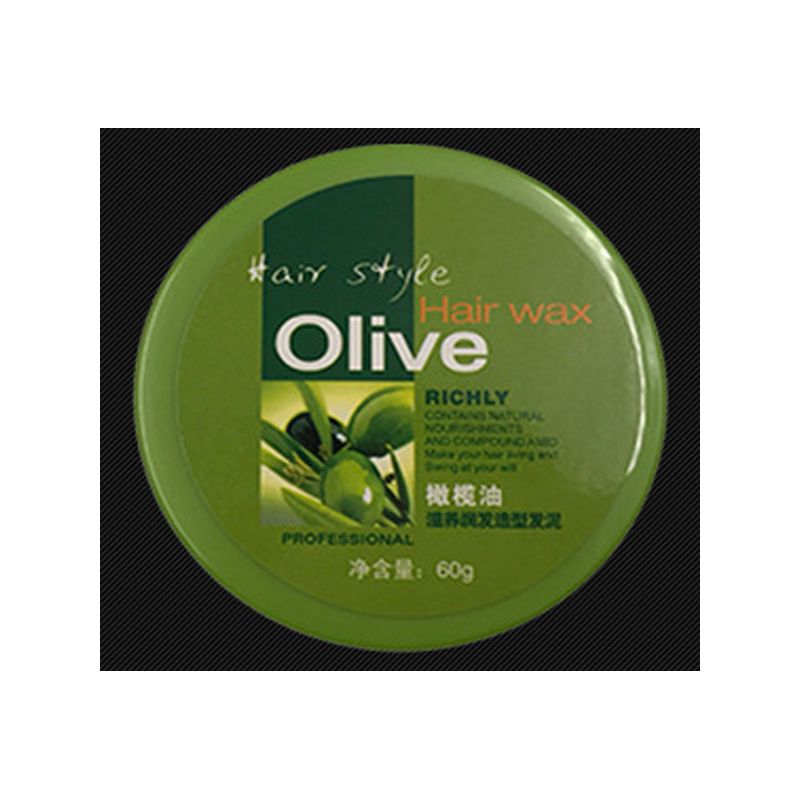 Uper 1pc Green Color Men Styling Mud Fragrance Odorless Wax Hair