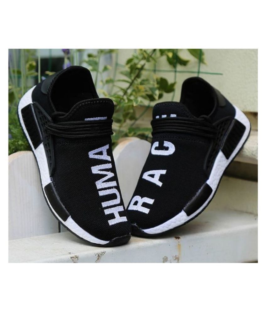 polla suma Delicioso Adidas NMD Human Race Black Running Shoes - Buy Adidas NMD Human Race Black  Running Shoes Online at Best Prices in India on Snapdeal