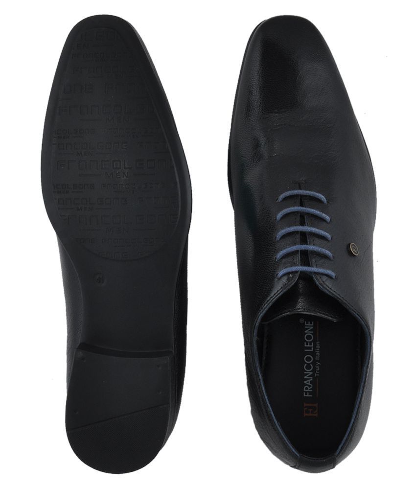 franco leone black shoes