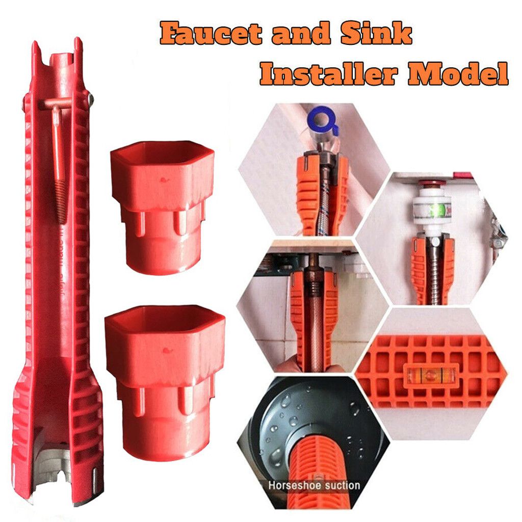 Multifunctional Faucet And Sink Installer Tool Model 2019 Under