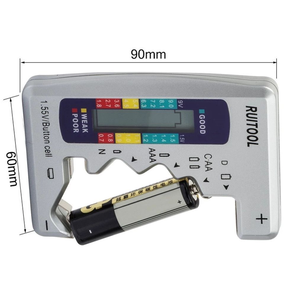 dry battery tester