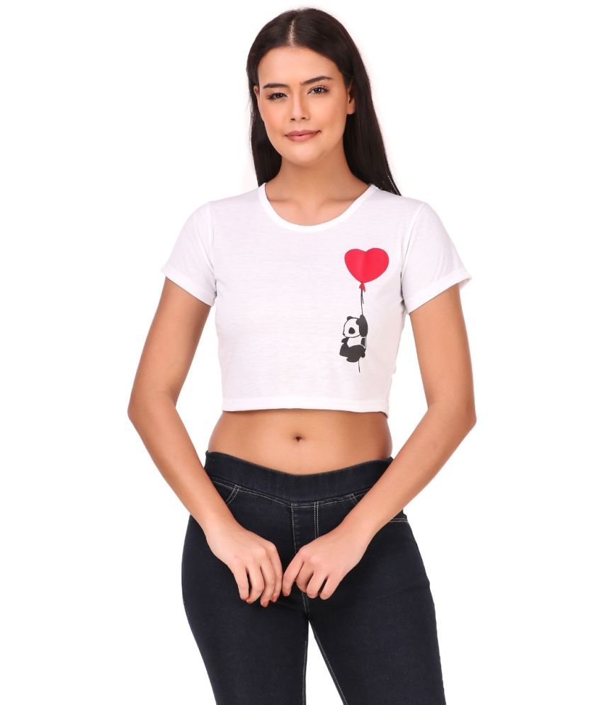     			Revexo Cotton Crop Tops - Multicolor Single