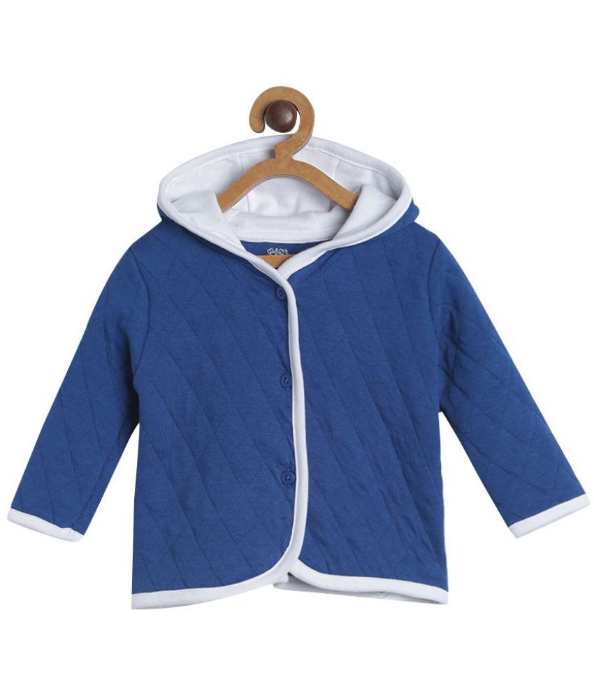     			MINI KLUB Blue Jacket For Baby Girl