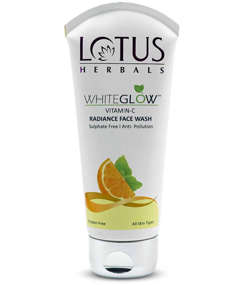     			Lotus Herbals WhiteGlow Vitamin C Radiance Face Wash, For Dark Spots & Dull Skin, 100g
