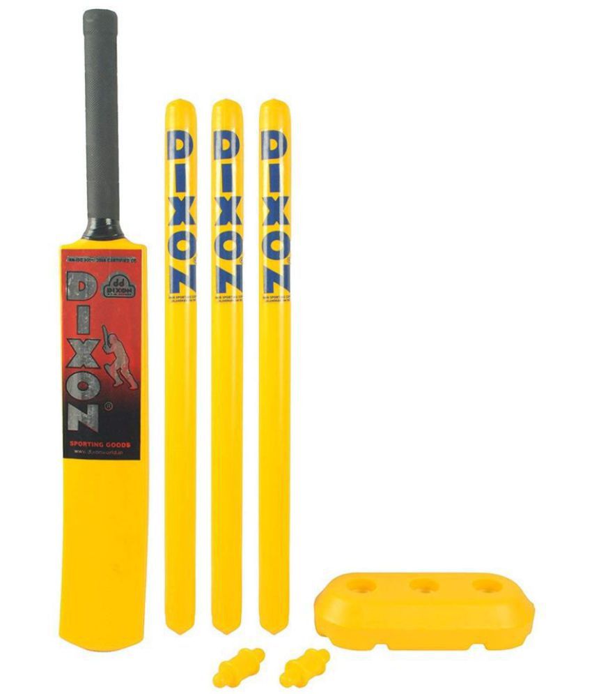 Toyshine Cricket Sports Set | Unbreakable ABS Plastic | Size: 3 | 4-7 Years , Multicolor - SSTP
