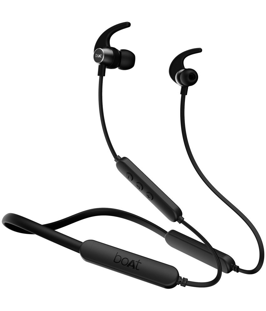 boAt Rockerz 255 Pro Plus Neckband Wireless With Mic Headphones/Earphones Black