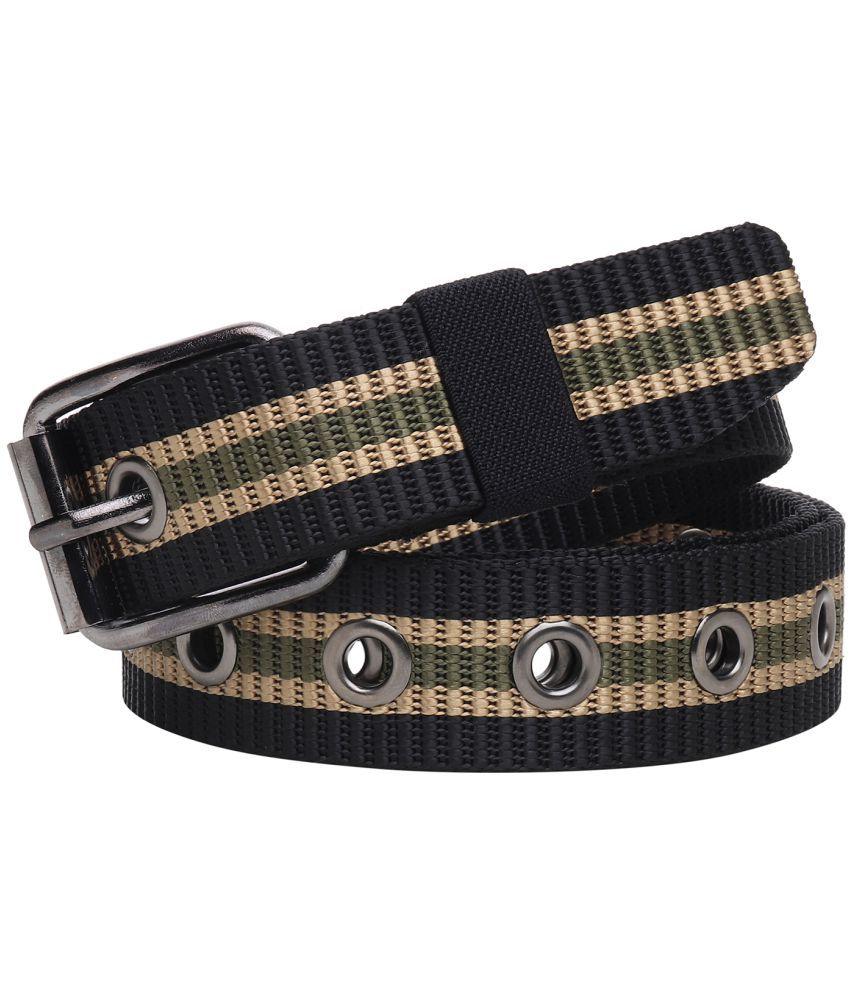     			Loopa Multi Nylon Casual Belt Pack of 1