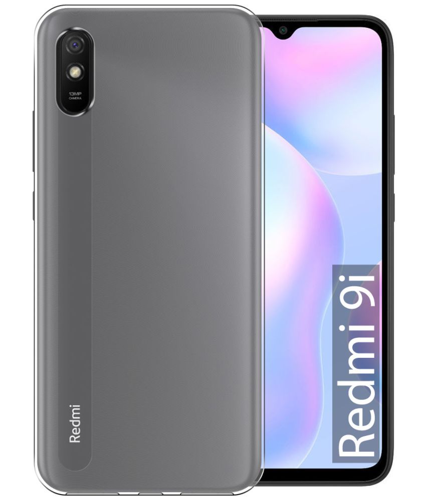     			Fashionury Transparent Plain Cases For Xiaomi Redmi 9i -