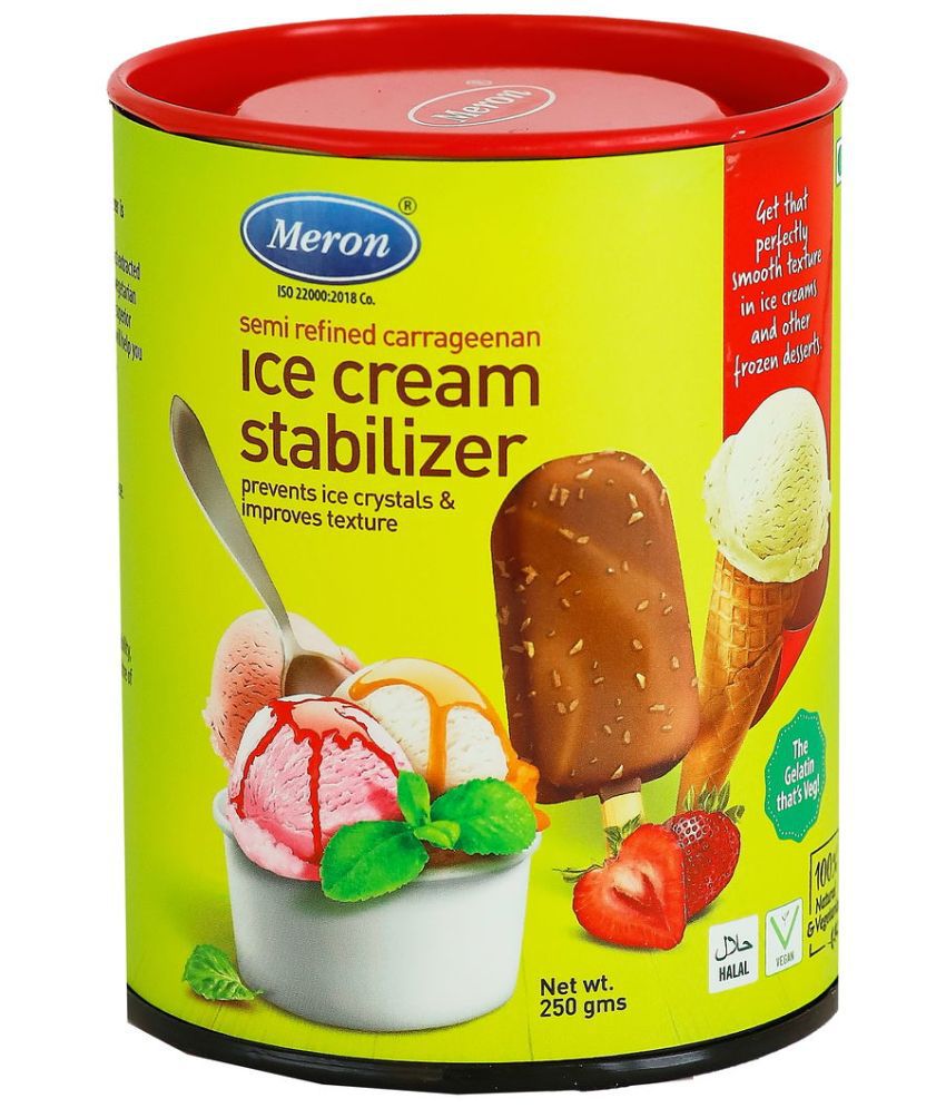 Meron Semi Refined Carrageenan Ice Cream Stabilizer 250 g