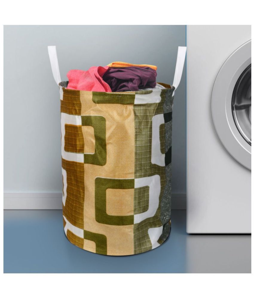     			E-Retailer Set of 1 20 L+ Laundry Bags Green