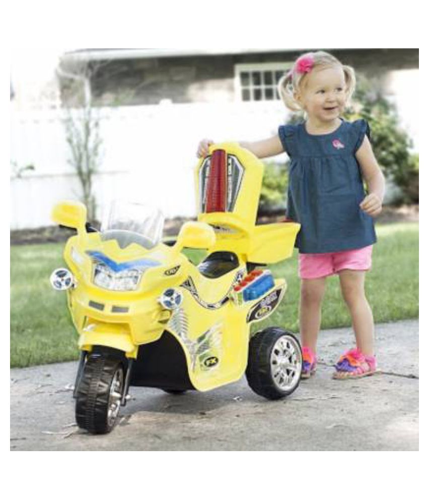 MunMun Toys Bike Battery Operated Ride On (Yellow) 105 Buy MunMun