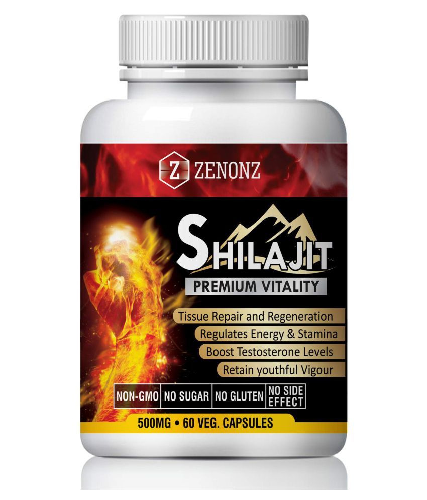     			Shilajit For sexual wellness capsules (500mg) (Pack Of1) (60 Capsules)