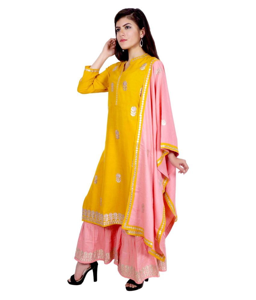 sharara suit snapdeal