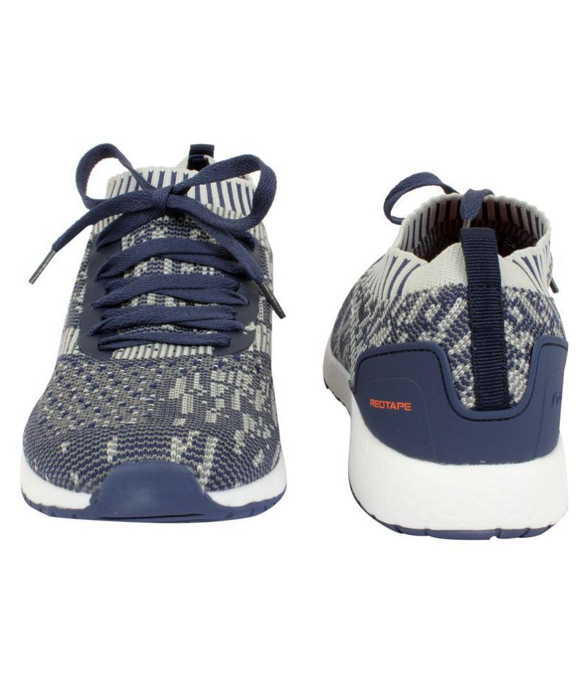 red tape men's navy walking shoes