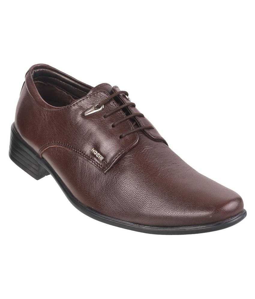 snapdeal leather shoes