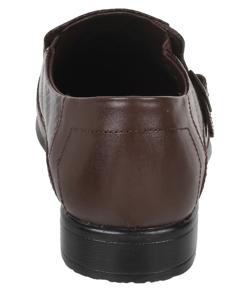 mochi brown formal shoes