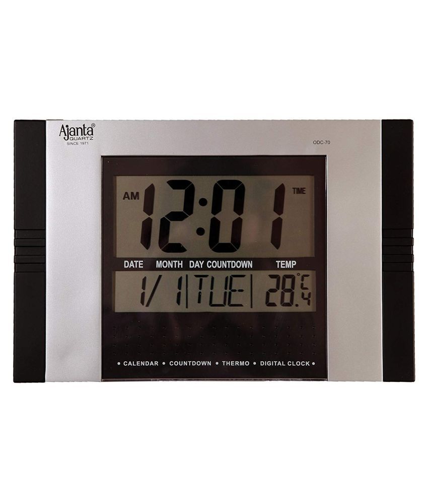 Ajanta Square Digital Wall Clock ( 4 x 6 cm ) Buy Ajanta Square