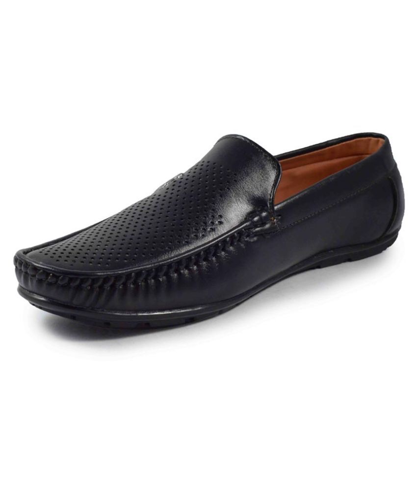 Mr Men Black Loafers - Buy Mr Men Black Loafers Online at Best Prices ...