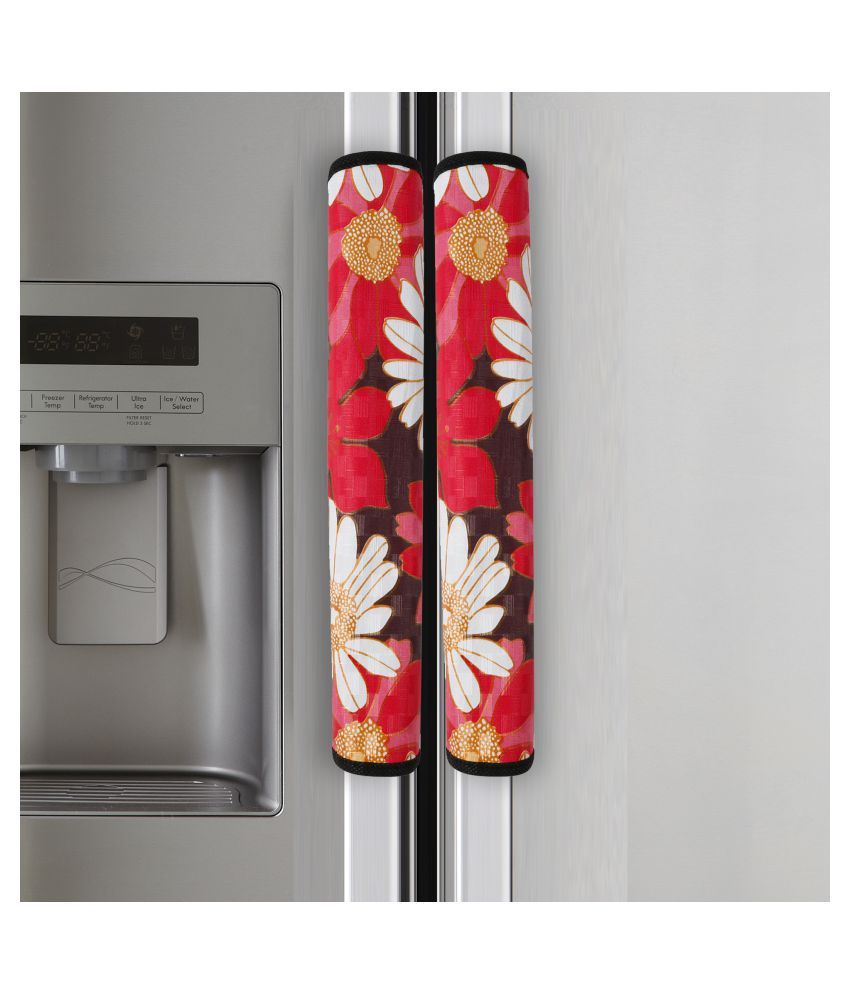     			ARADENT Set of 2 PVC Multi Fridge Handle Cover