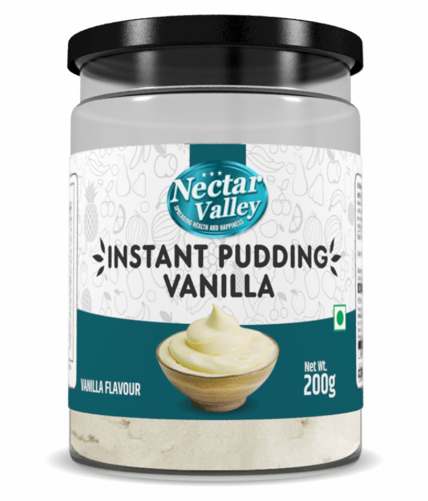 Bionova Nectar Valley Vanilla Instant Pudding Mix | 100% Vegeterian 200 g