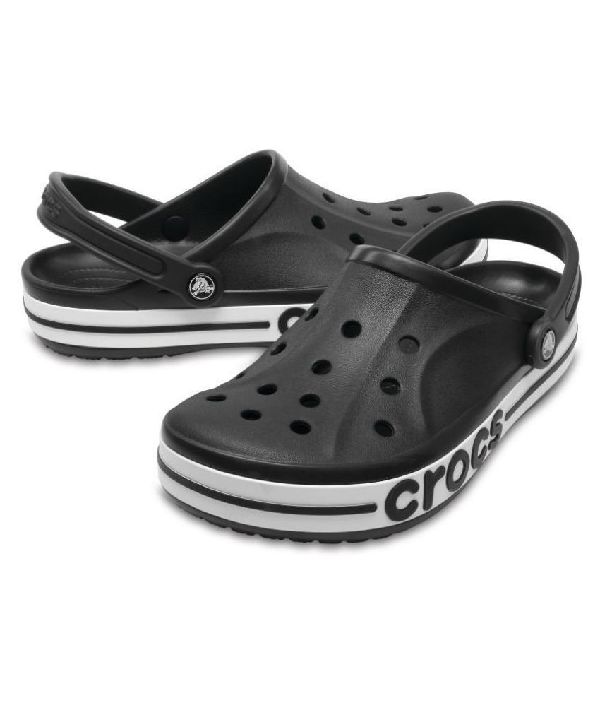 Crocs Black Croslite  Floater Sandals  Buy Crocs Black 