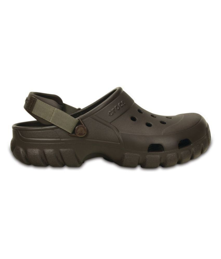 crocs brown sandals