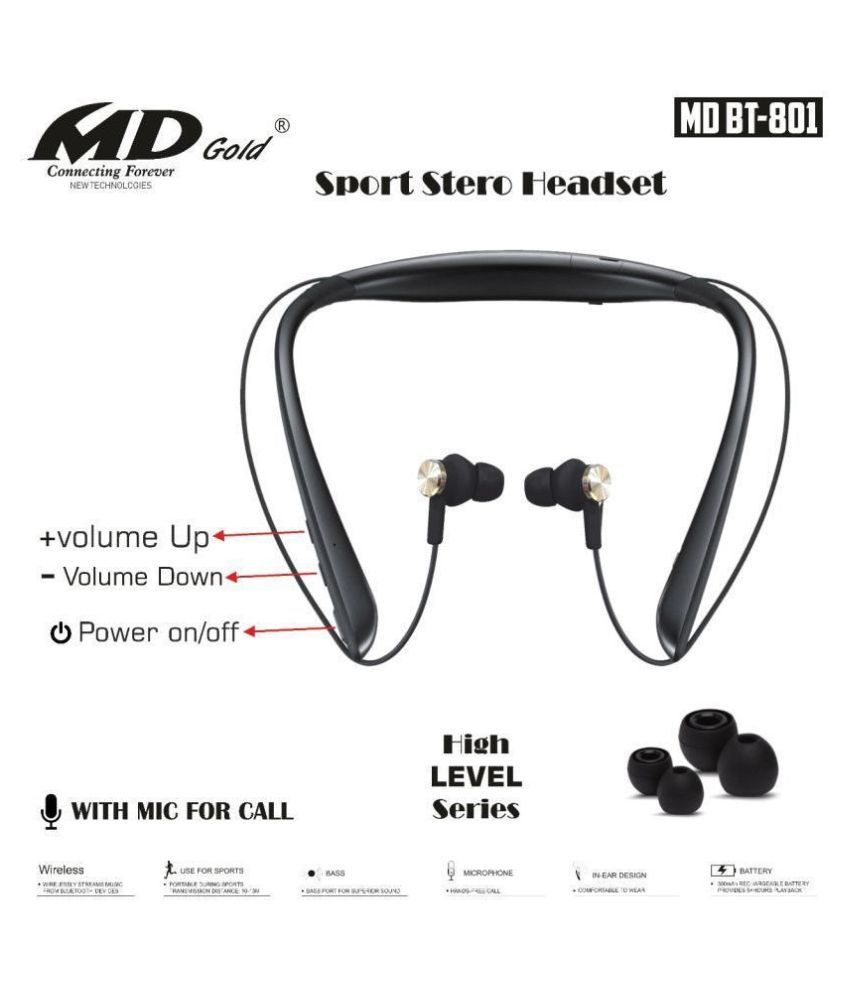 md gold earphones price