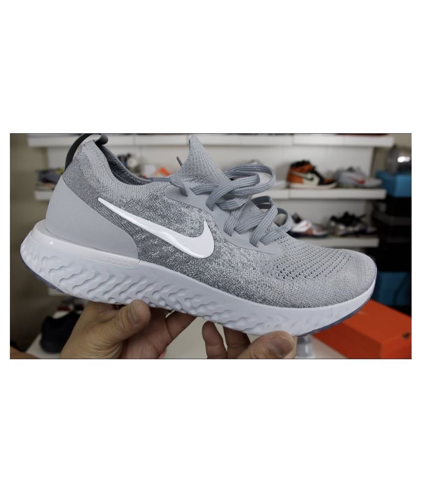 grey epic react flyknit