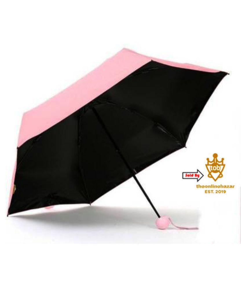Pocket Umbrella Ultra Light Mini Umbrella 5 Folding Compact Pocket