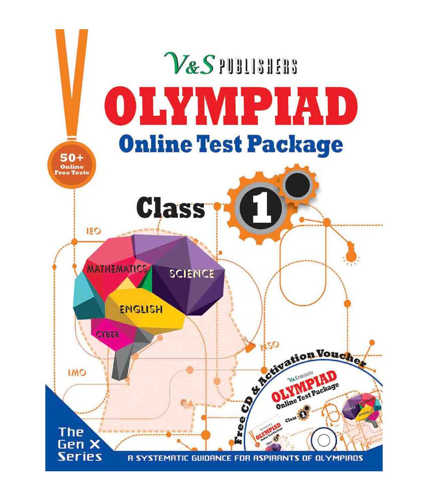     			Oympiad Online Test Package Class 1 (Free CD With Activation Voucher)