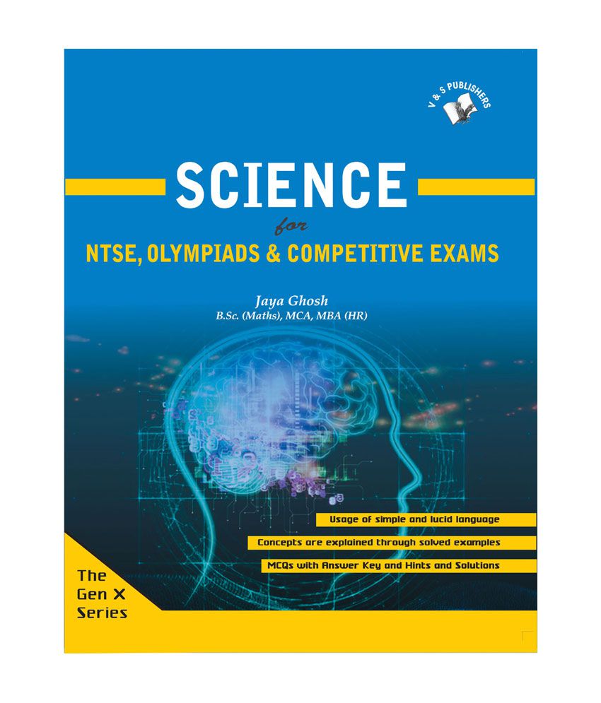     			Science -For NTSE,olympiads & competitive exams